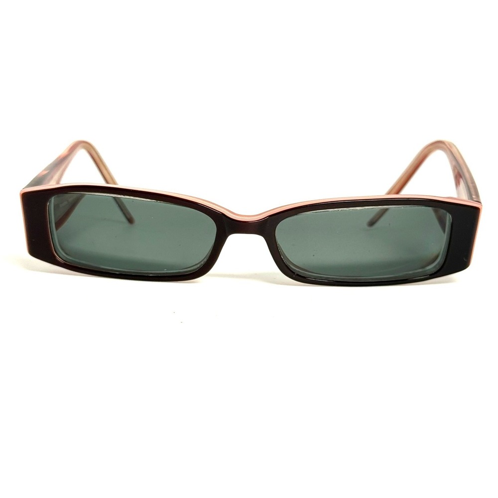 bebe Femme Fatale Sunglasses Honey Rose Rectangular Burgundy Pink 53-16-140